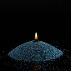 Powdered Candle Refill Kit – Unscented Space Grey, 330g